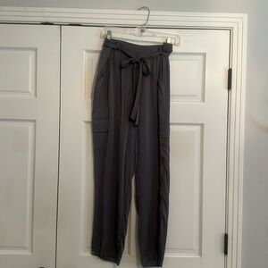 Louvelle Silk95Five Cargo Pant, Color Fonce, Size Medium